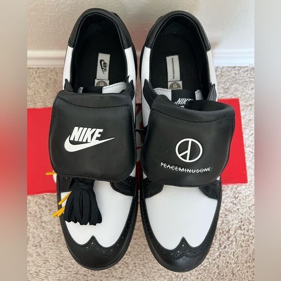 Nike G-Dragon x Kwondo 1 Yin-Yang Black White Leather main image 5